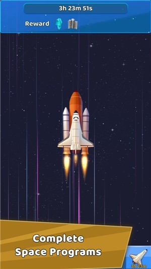 閑置太空競(jìng)賽無(wú)限金幣鉆石版