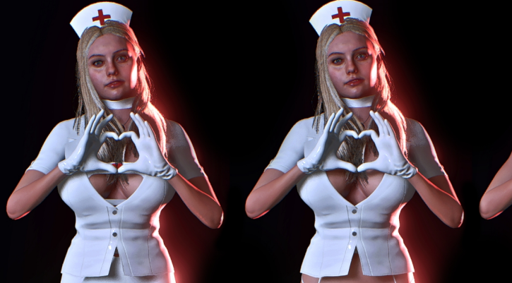 《生化危機2：重制版》護士蘿絲性感潔白皮膚MOD[兼容新版本]