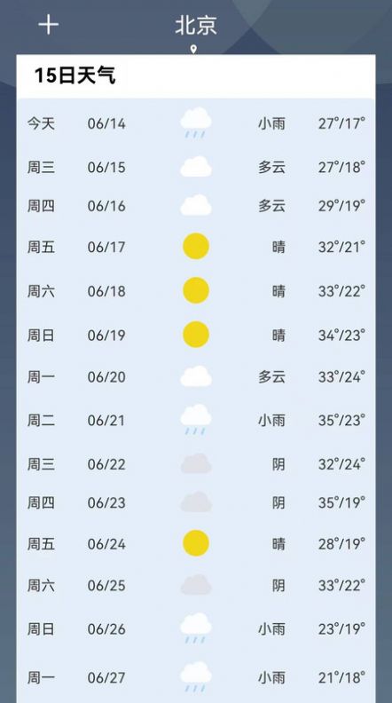 實(shí)時(shí)氣象通