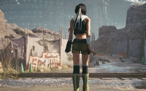 《最終幻想7：重制版》圣子降臨尤菲MOD