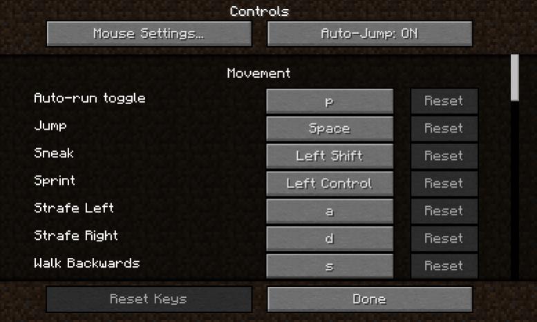 《我的世界》1.18.1自動奔跑MOD