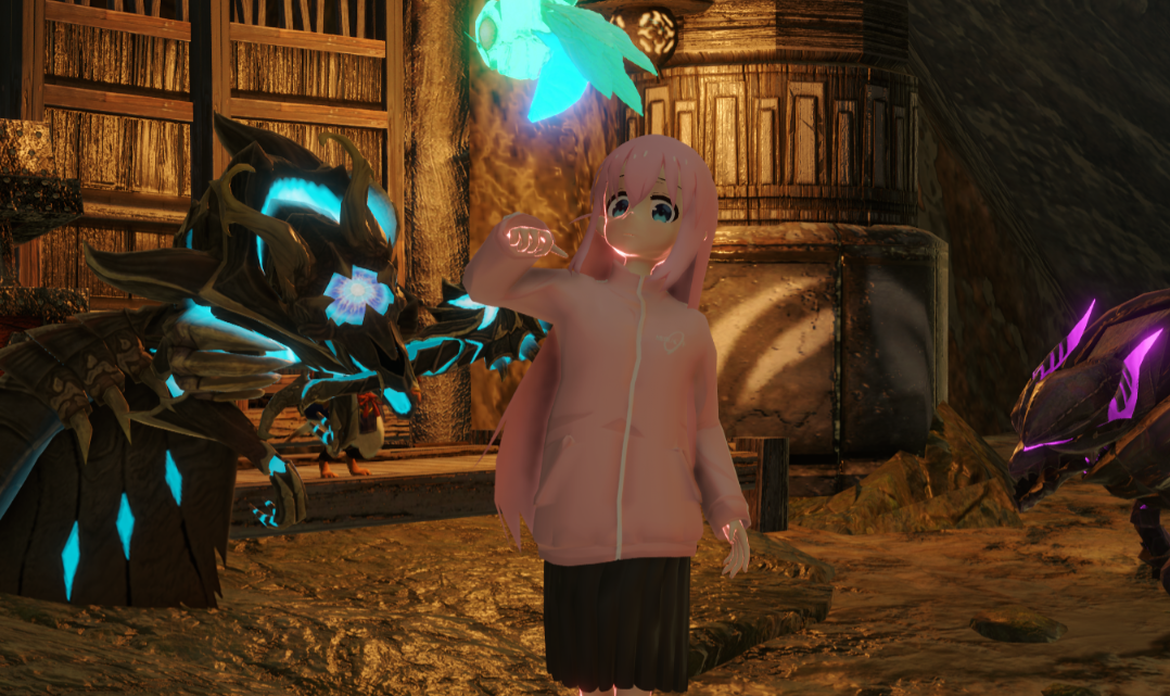 《怪物獵人崛起：曙光》孤獨搖滾小波奇炎火套MOD