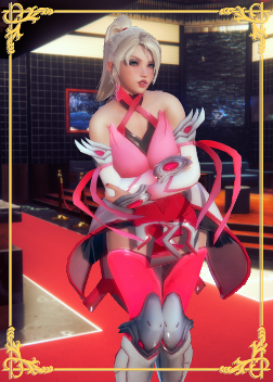 《AI少女》守望先鋒性感慈善粉紅天使MOD