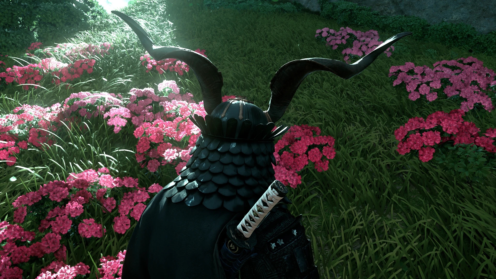 《對馬島之魂：導演剪輯版》黑色戰神之盔MOD