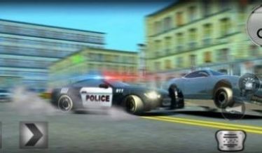 警車駕駛漂移