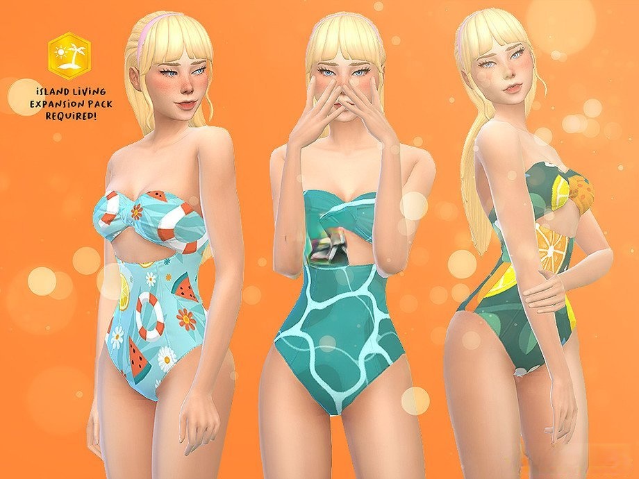 美麗沙灘泳衣MOD