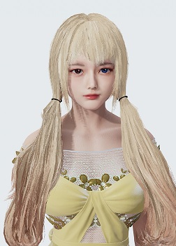 《AI少女》金發(fā)雙辮子陽光美少女MOD