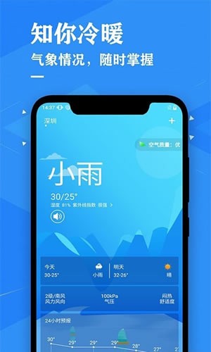 天氣預報吧