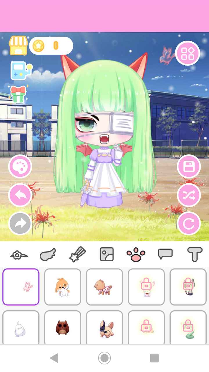 動漫裝扮女孩