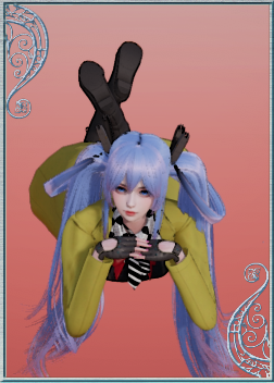 《AI少女》藍色雙馬尾王者榮耀孫尚香MOD