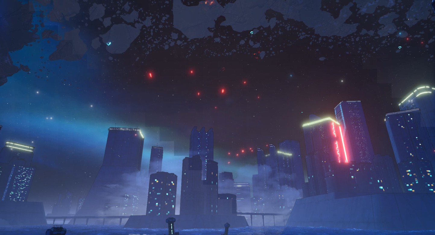 《Wallpaper Engine》無主之地3普羅米西亞阿特拉斯總部場景動態壁紙