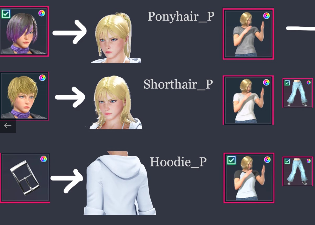 《鐵拳8》連帽衫泳裝套MOD
