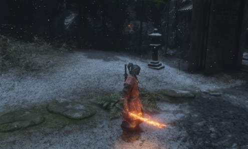 《只狼：影逝二度》火焰刀術附魔常駐MOD