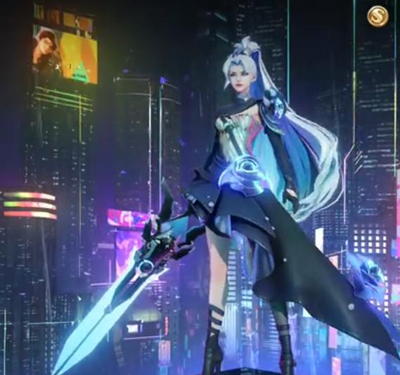 王者榮耀花木蘭默契交鋒局外展示