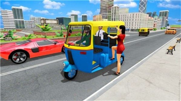 駕駛人力車運輸模擬