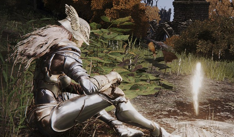 《艾爾登法環》女武神瑪蓮妮亞飛翼頭盔金發紋理MOD