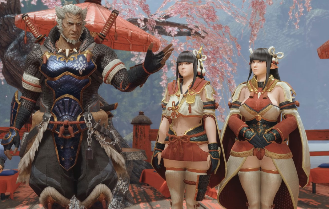 《怪物獵人崛起：曙光》UHPN自然體型火蕓水芽性感完美MOD