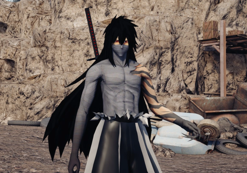 《最終幻想7：重制版》死神黑崎一護無月替換克勞德MOD