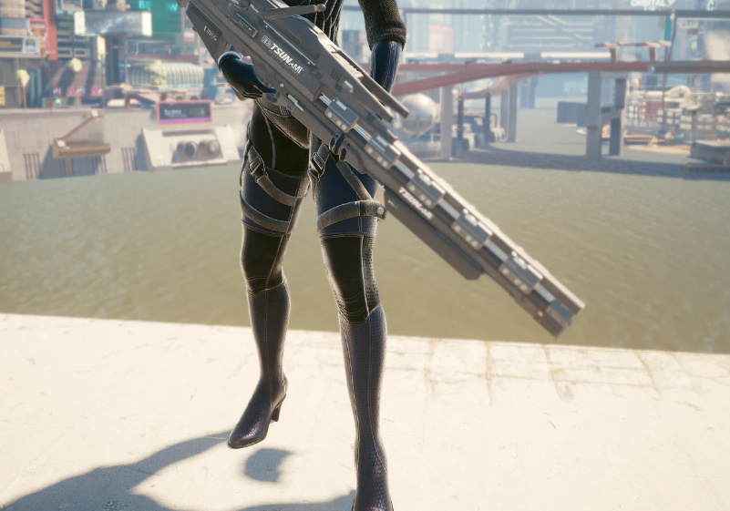 《賽博朋克2077》生化危機吉爾戰斗服MOD[支持v2.1]