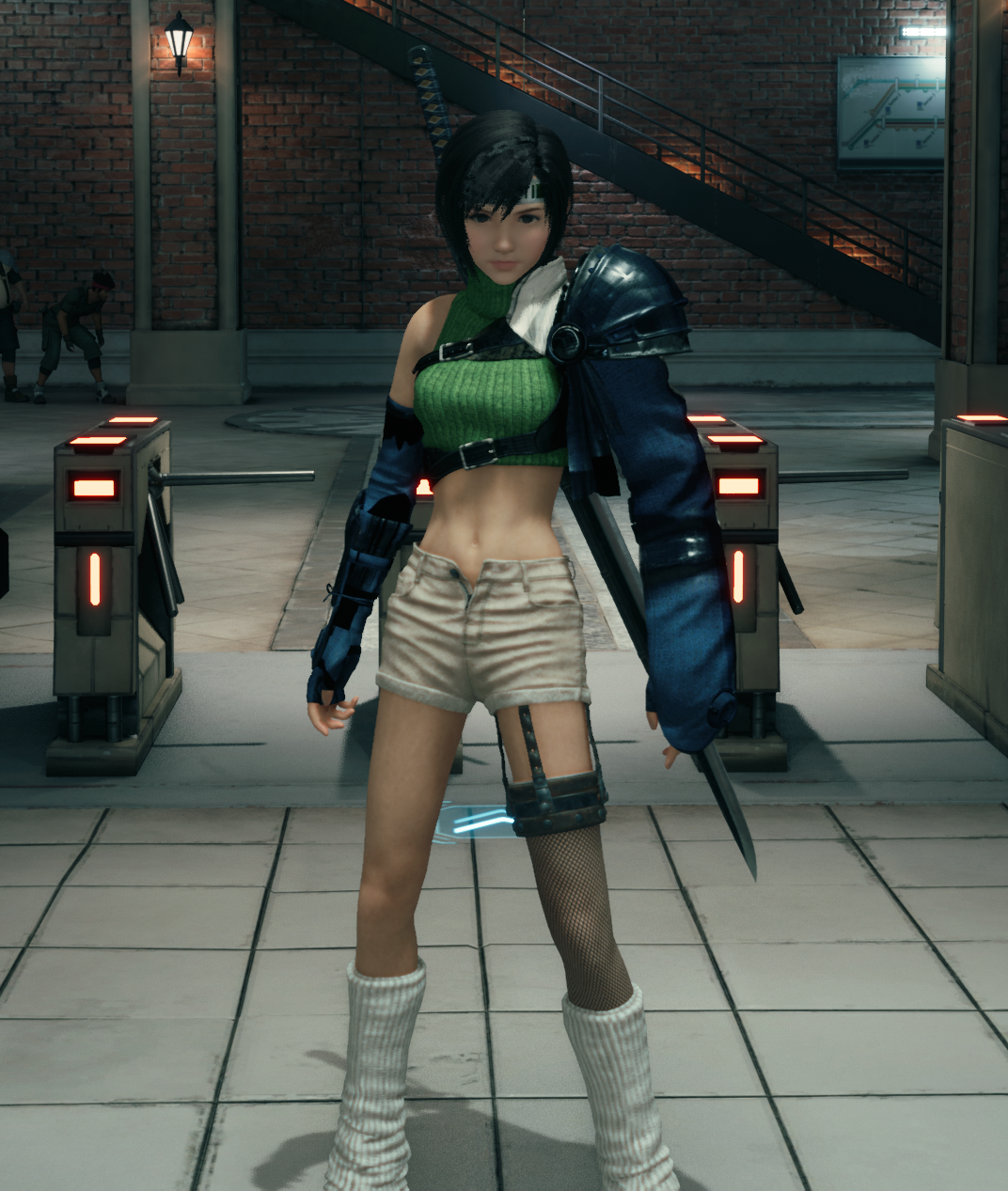 《最終幻想7：重制版》尤菲取代克勞德MOD