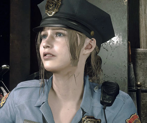 《生化危機2：重制版》克萊爾騎兵巡警制服MOD