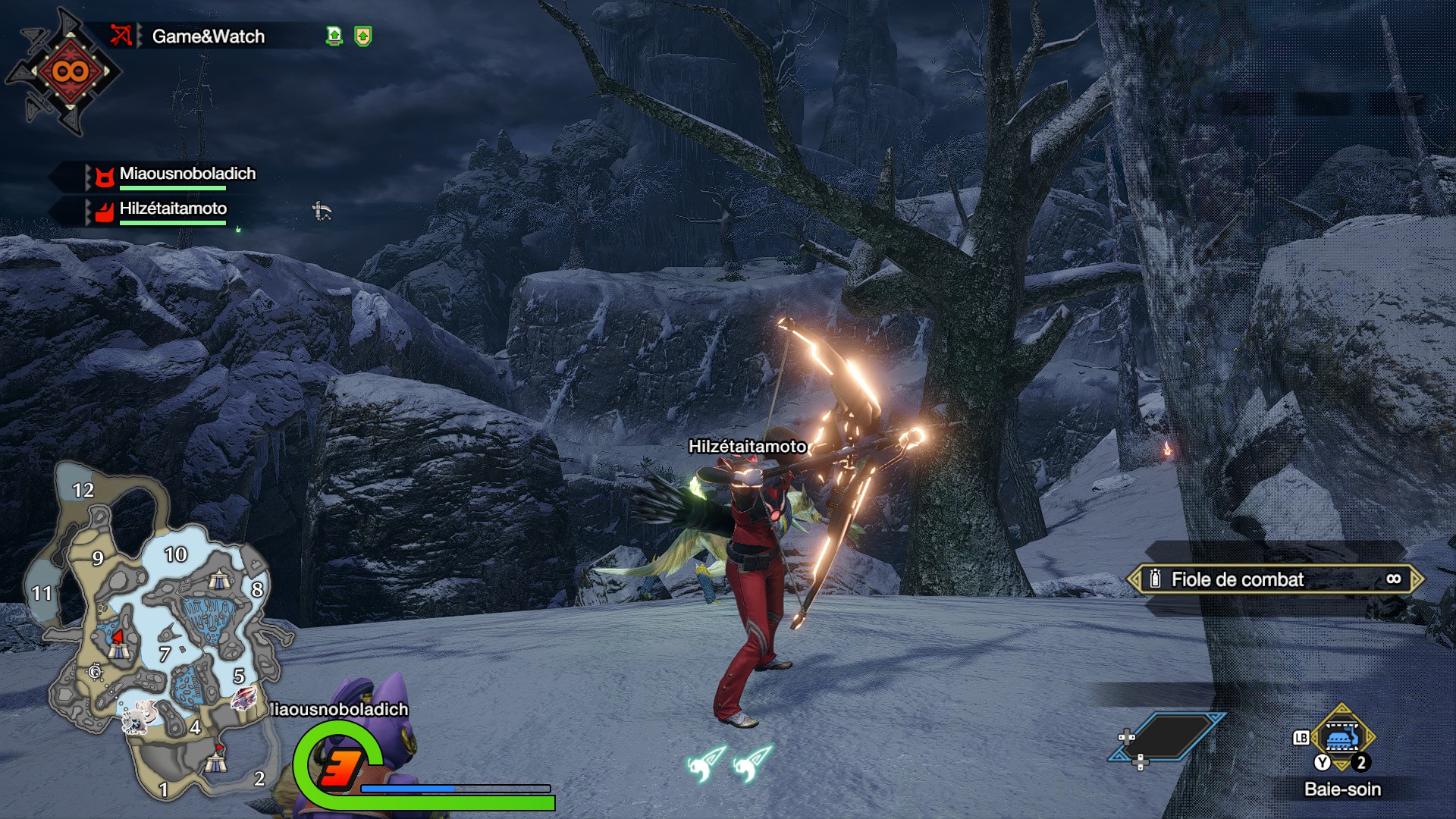 《怪物獵人：崛起》王國之心風格HUD MOD