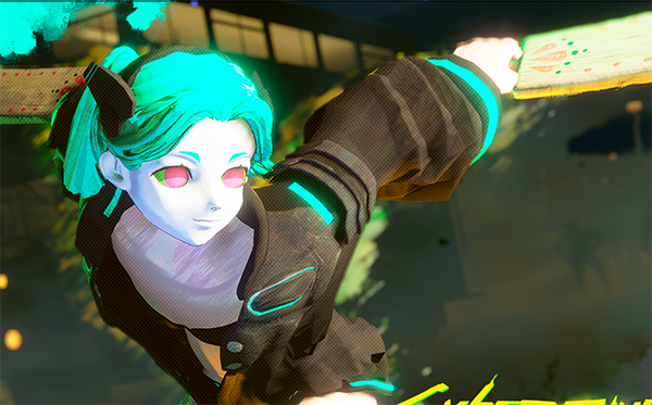 《街頭霸王6》賽博朋克麗貝卡替換莉莉MOD