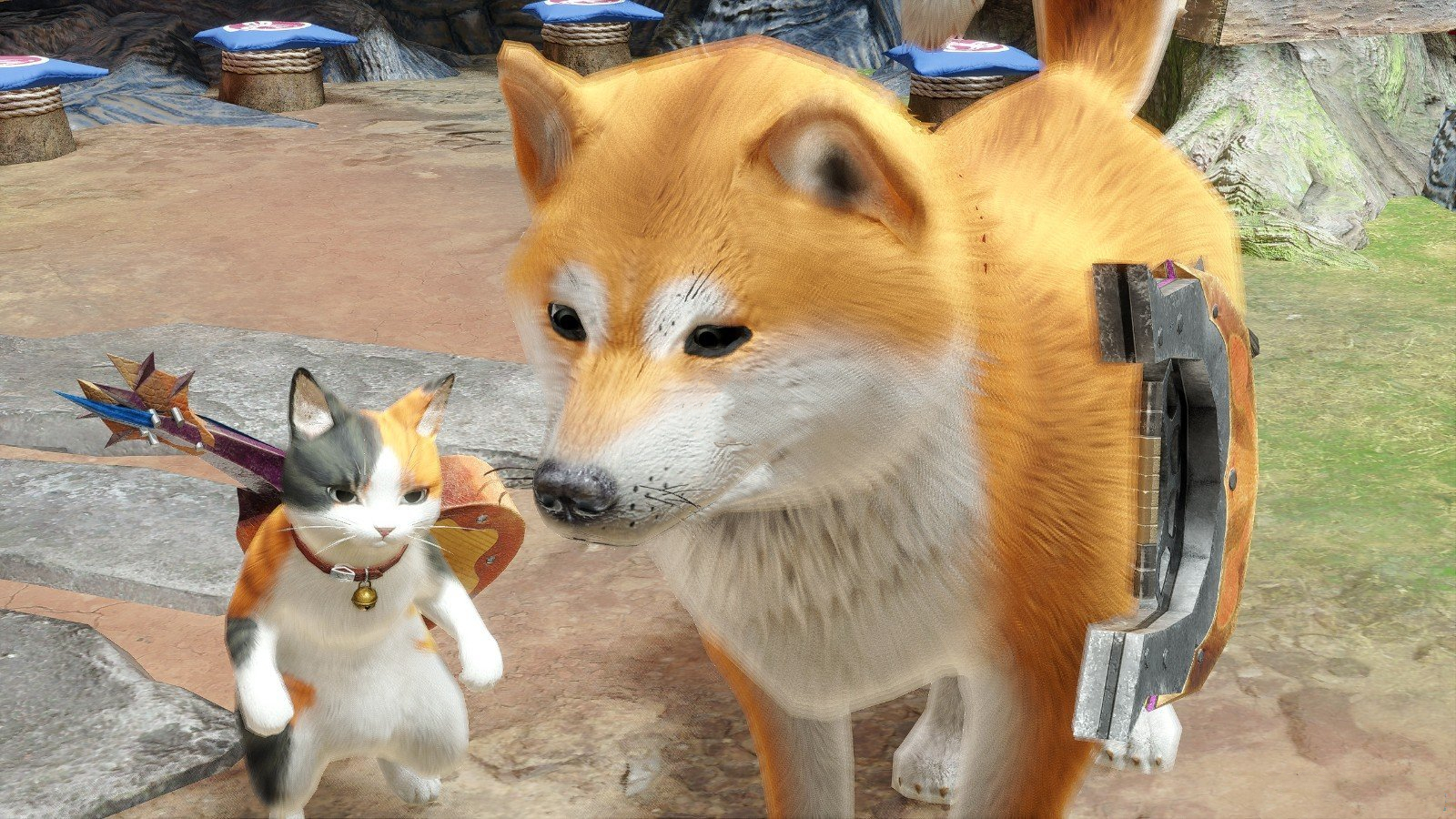 《怪物獵人：崛起》可愛柴犬MOD