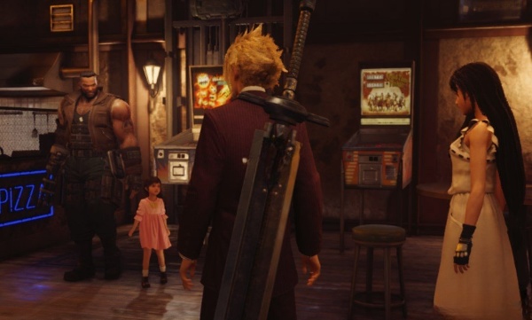 《最終幻想7：重制版》神羅公司套裝克勞德MOD
