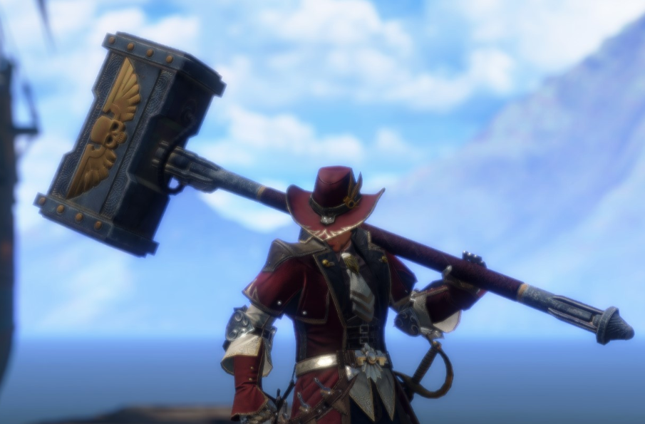 《怪物獵人崛起：曙光》戰錘40k雷神之錘取代恐暴龍錘MOD