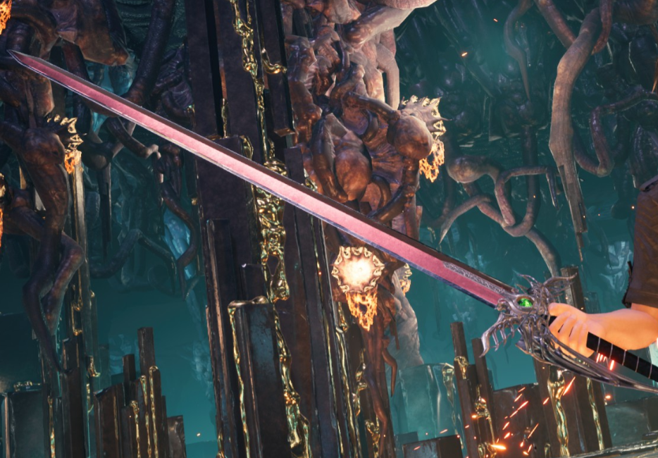 《最終幻想7：重制版》核心危機創世之劍替換破壞大劍MOD
