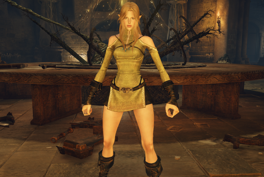 《艾爾登法環》熾焰帝國席琳替換觀星者套MOD