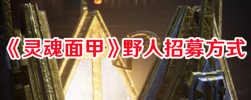 《靈魂面甲》野人招募方式