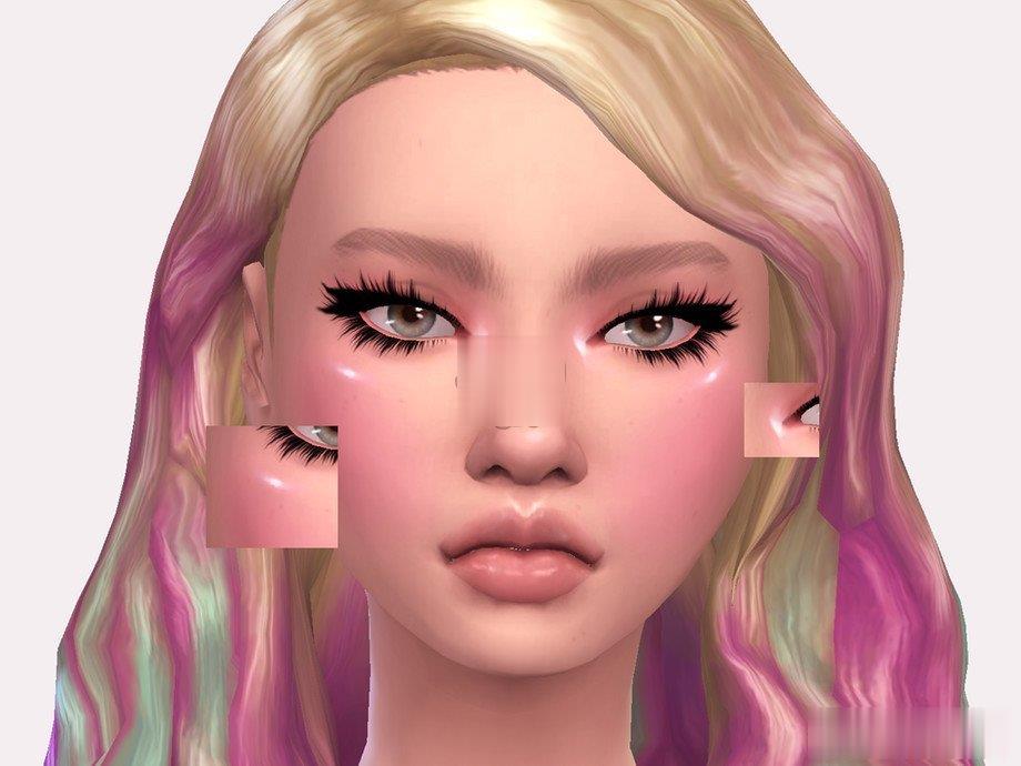 《模擬人生4》熒光筆臉部涂裝MOD