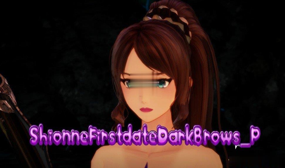 《破曉傳說》希儂皮膚更暗和面部化妝MOD