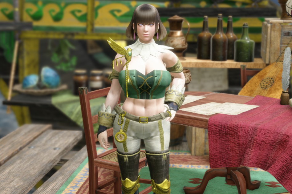 《怪物獵人崛起：曙光》NPC羅德娜EBB性感尊嚴套MOD