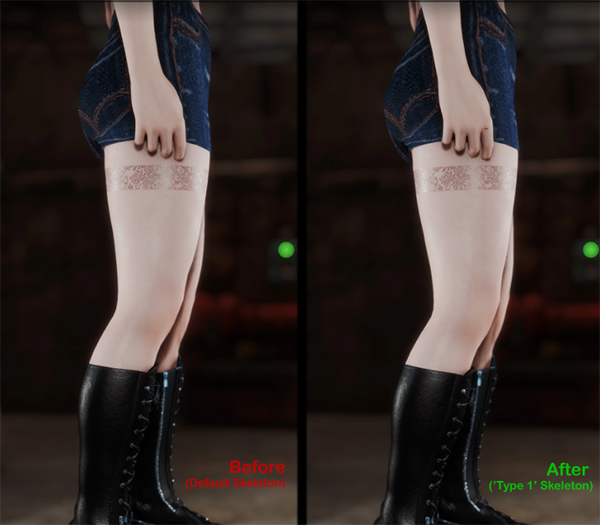 《輻射4》CBBE骨骼調整MOD