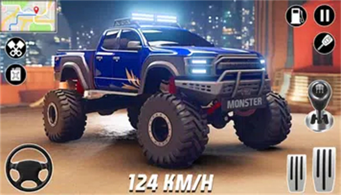 怪物卡車特技車碰撞漢化版