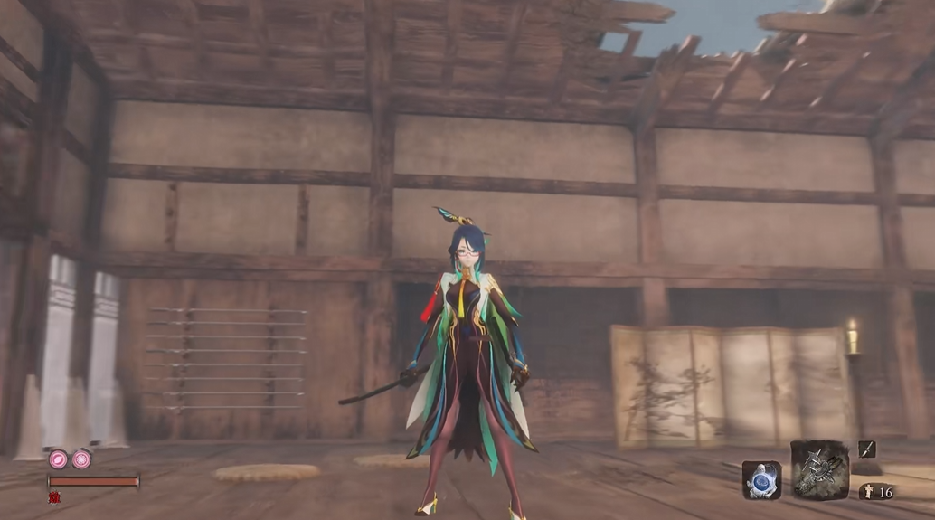 《只狼：影逝二度》原神閑云替換狼MOD