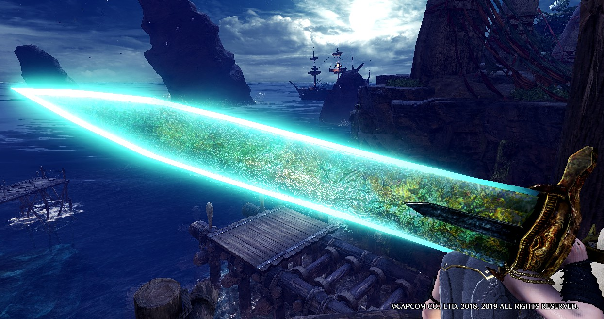 《怪物獵人世界：冰原》黑暗之魂月光大劍MOD