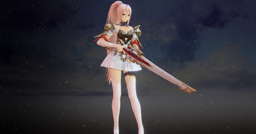 《破曉傳說》希儂精美白絲超短裙MOD