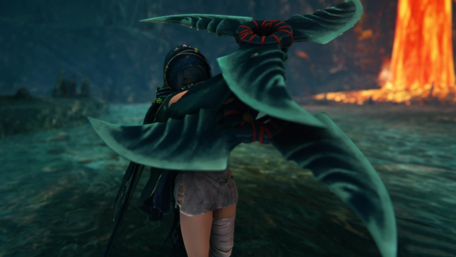 《怪物獵人：崛起》白疾風(fēng)迅龍雙刀MOD