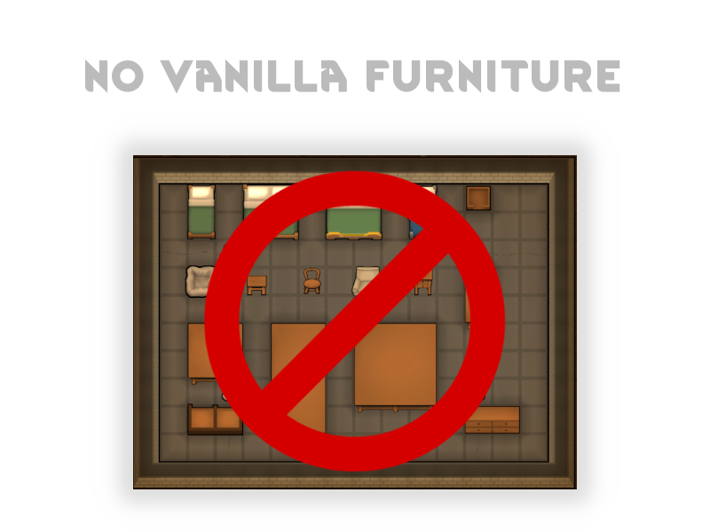《邊緣世界》刪除原版家具v1.3MOD