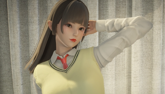 《AI少女》可愛絕色高中校花小雪MOD