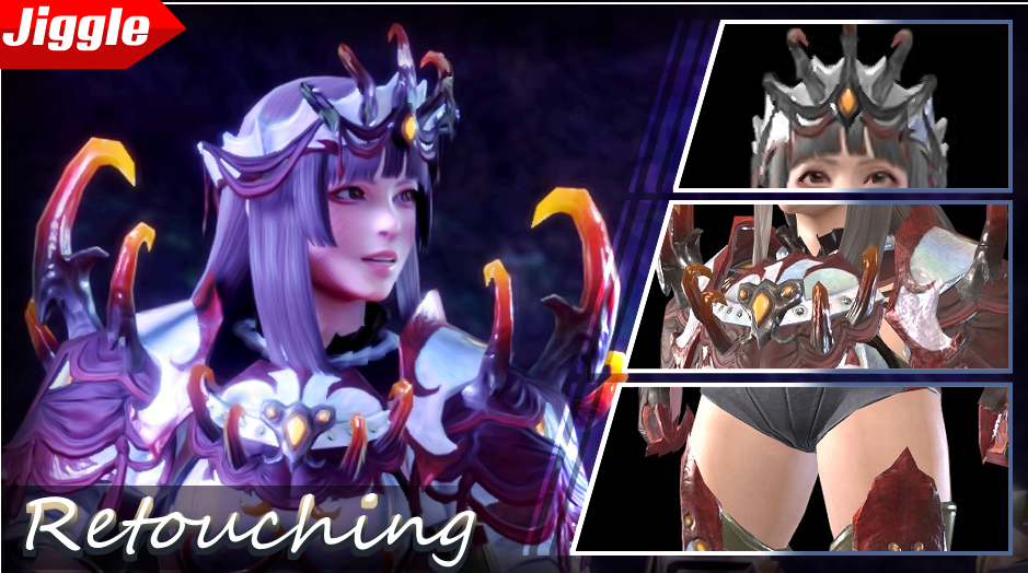 《怪物獵人：崛起》MadyHeim的妃蜘蛛Z套裝外觀MOD