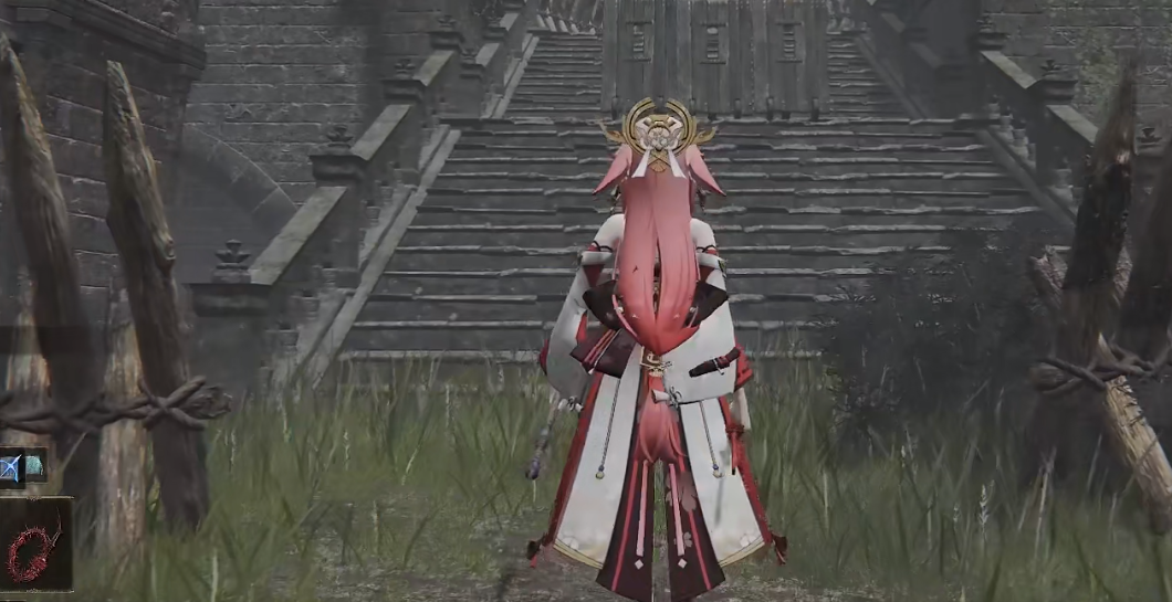 《艾爾登法環》八重神子替換流浪騎士MOD