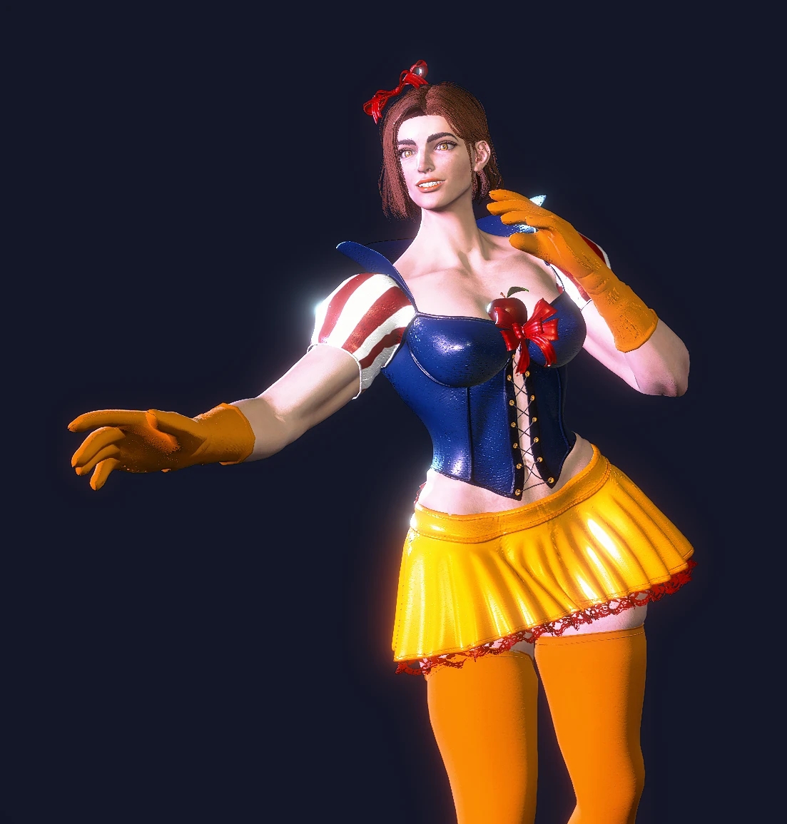 《街頭霸王6》曼儂白雪公主服飾MOD