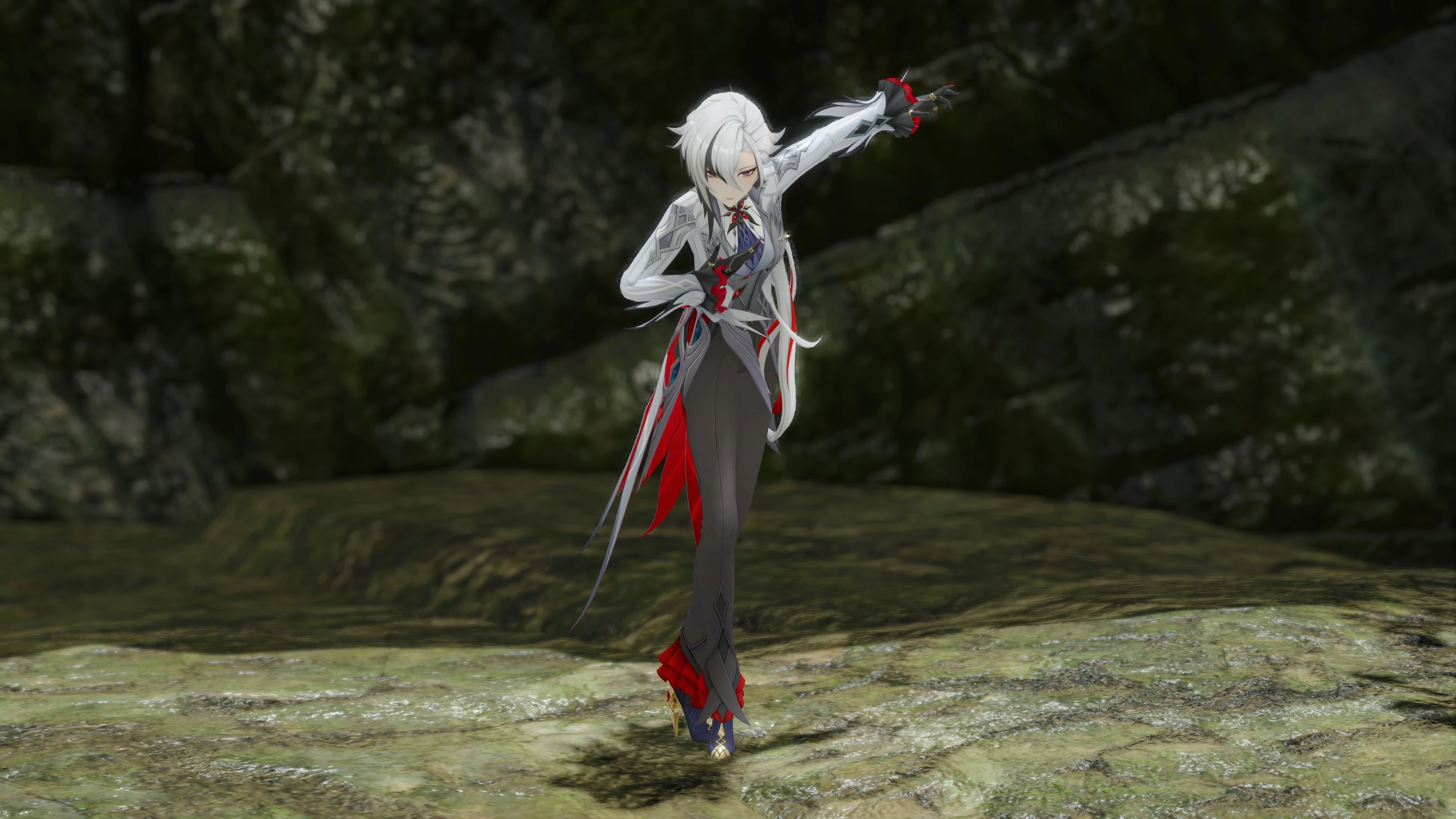 《怪物獵人：崛起》原神仆人阿蕾奇諾MOD