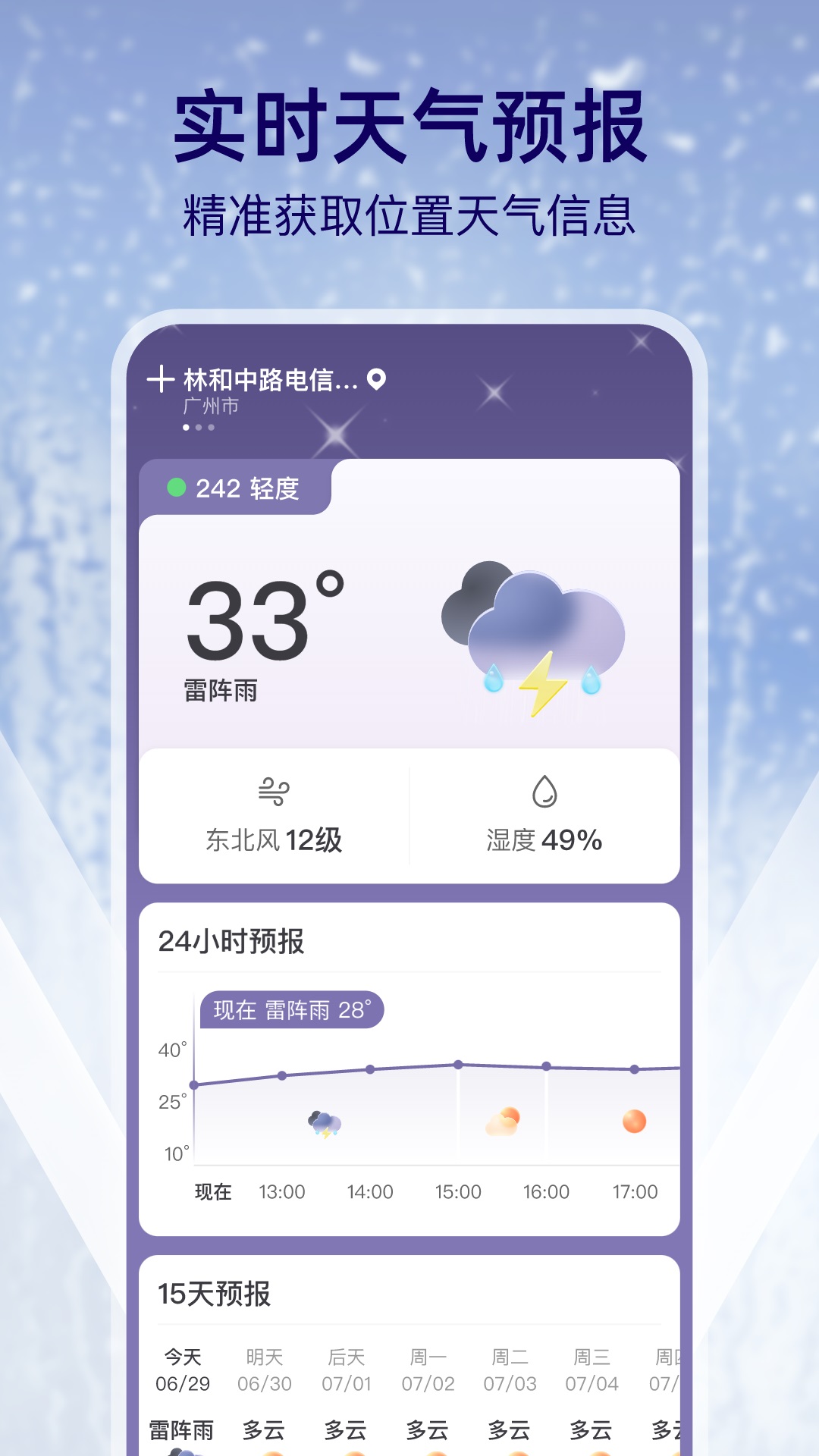 多雨天氣