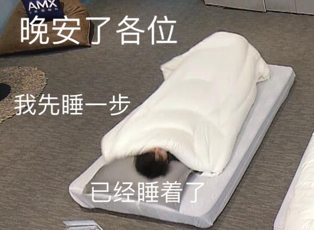 蔡徐坤鉆被窩表情包